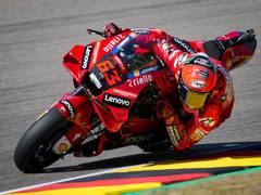 
      
      German Moto GP: Ducati's Francesco Bagnaia takes pole position
      
      
