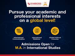 
      
      Symbiosis School of International Studies invites applications 
      
      