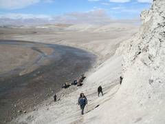 
      
      Scientists study if meteorite impacts help create life on...
      
      
