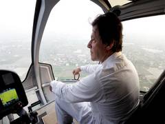 
      
      Imran Khan's helicopter commute costs Pakistan PKR 550 mln
      
      