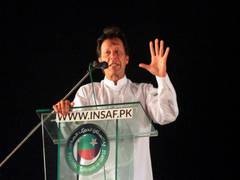 
      
      'Was it a conspiracy or interference?' Imran Khan asks supporters
      
      
