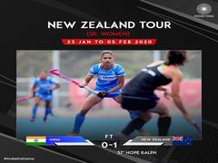
      
      Indian women's hockey team lose to New Zealand 
      
      