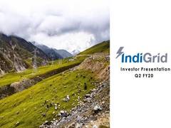 
      
      IndiGrid powers ahead with Q2 EBITDA up by 84 pc q-o-q
      
      