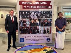 
      
      Russia, India celebrate 75th anniversary of diplomatic relations
      
      