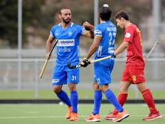 
      
      India trounce Spain by 5-1
      
      