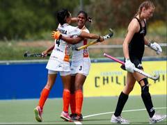 
      
      Indian Junior Women's hockey team defeats New Zealand by 4-1
      
      