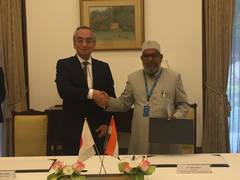 
      
      India-Japan sign 2 assistance projects worth 14.8 million yen
      
      