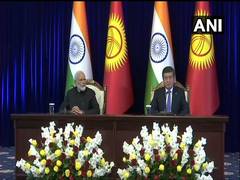 
      
      India and Kyrgyzstan ink 15 agreements
      
      