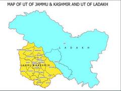 
      
      New map of India released with UTs of J-K, Ladakh
      
      