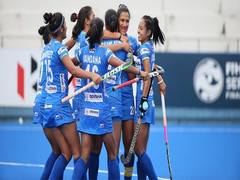 
      
      Indian women's hockey team secure berth in FIH Olympic Qualifiers
      
      