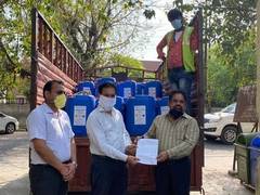 
      
      Indian Peroxide Limited donates hydrogen peroxide for...
      
      