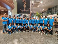 
      
      Indian junior women's hockey team departs for 3-nation tournament
      
      