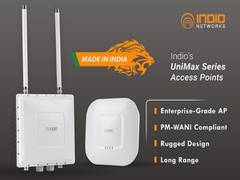 
      
      Indio Networks introduces fully Indian manufactured WiFi...
      
      