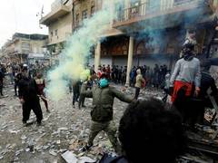 
      
      60 injured in clashes between protestors, police in Iraq
      
      
