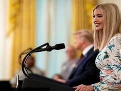 
      
      Ivanka Trump recycles floral dress from 2019 event at 'Great...
      
      