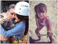 
      
      Akshay Kumar, Ayushmann Khurrana share adorable pictures on...
      
      
