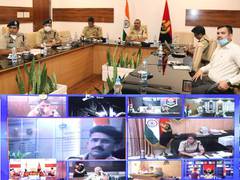 
      
      J-K DGP chairs high-level security review meeting in Jammu
      
      