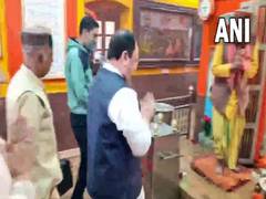 
      
      BJP National President JP Nadda offers prayers at Jakhu temple
      
      