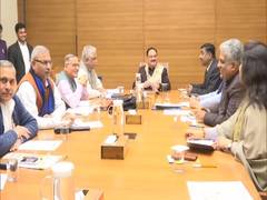 
      
      Nadda chairs BJP meet to discuss organisational elections,...
      
      