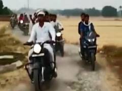 
      
      UP panchayat poll winner booked for taking out victory...
      
      