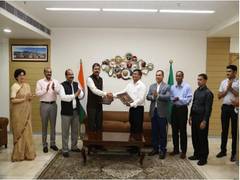 
      
      India, Bangladesh discuss bilateral mechanisms to combat...
      
      