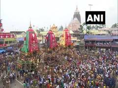 
      
      Devotees celebrate Jagannath Rath Yatra in different parts of...
      
      