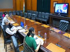 
      
      Jaishankar holds virtual meeting with South Korean FM Kang...
      
      