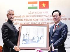 
      
      Jaishankar presents Ho Chi Minh's photograph to Vietnam's...
      
      