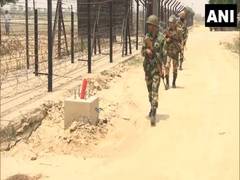 
      
      BSF jawans brave heat wave in Punjab
      
      