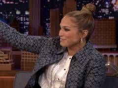 
      
      Jennifer Lopez sheds happy tears on The Tonight Show
      
      