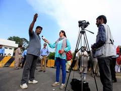 
      
      Former journalist works as labourer, making bricks to feed...
      
      