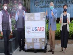 
      
      US hands over second shipment of 100 ventilators to India
      
      