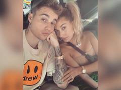 
      
      Justin Bieber poses for selfie with 'best friend' Hailey 
      
      