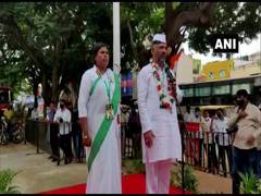 
      
      DK Shivakumar takes charge as KPCC chief 
      
      