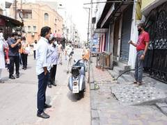 
      
      KT Rama Rao inspects containment zones in Hyderabad
      
      