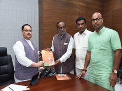 
      
      Telangana BJP chief submits report to JP Nadda over TSRTC...
      
      