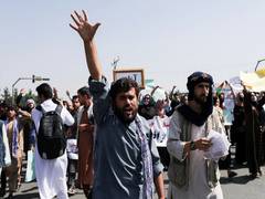 
      
      US sanctions trigger protest in Kabul
      
      