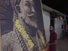 
      
      Mumbai-based animator makes mosaic portrait of Chhatrapati...
      
      