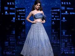 
    Lakme Fashion Week: Kangana Ranaut dazzles in cobalt blue lehenga
    
