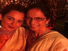 
      
      'I'm your longing for life,' Kangana Ranaut pens poem for mother
      
      