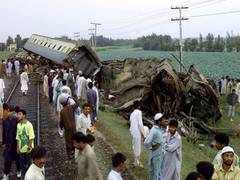 
      
      One killed, several wounded in Pakistan rail mishap
      
      