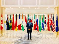 
      
      Karanvir Singh to represent India at Eastern Economic Forum...
      
      