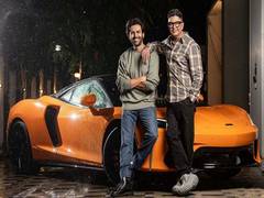 
      
      Producer Bhushan Kumar gifts Kartik Aaryan India's first McLaren 
      
      