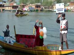 
      
      J-K Police organises 'Jashn-E-Dal' festival to boost water...
      
      