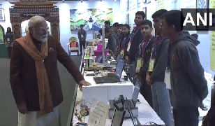 
      
      PM interacts with students ahead of Pariksha Pe Charcha address
      
      