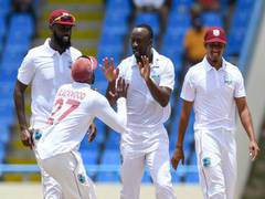 
      
      Kemar Roach shines in WI's seven-wicket win over Bang
      
      