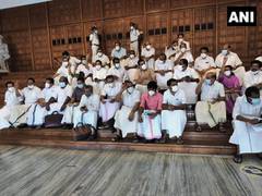 
      
      Kerala dollar smuggling case: Oppn leaders boycott assembly...
      
      