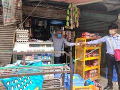 
      
      Khan Market shops face shortage of cleaning products
      
      