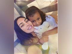 
      
      Kim Kardashian shares adorable selfie with daughter North West
      
      