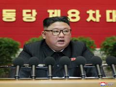
      
      DPRK leader calls for bolstering military strength, self-defence 
      
      
